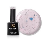 Bluesky Gel Nail Polish 10ml, Pink Granite - BGR05, Stone Effect | Dusty rose scattered with darker specks, softer to look at than a flat colour and finished in a single coat.