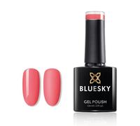 Bluesky Gel Nail Polish 10ml, Pink Neon Coral - A74 | Sits between watermelon and sunset, so it glows against a tan and stays chip-free for up to 21 days.