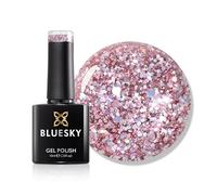 Bluesky Gel Nail Polish 10ml, Pinkmas - Sparkle 07, Pink Glitter