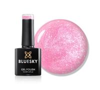 Bluesky Gel Nail Polish 10ml, Rose Pearl - EMG04, Pink Shimmer | A soft iridescent glow lifts classic feminine designs, and the cured finish stays high-shine for a full three weeks.