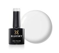 Bluesky Gel Nail Polish 10ml, Studio White - 80526, Opaque White | Covers evenly without streaking or patching, which makes it the base for French tips, marble effects and fine line art.
