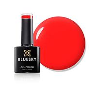 Bluesky Gel Nail Polish 10ml, Vampire Bite - N31, Neon Orange | A fiery, high-visibility shade that glows against tanned skin, holding a hard gloss for up to 21 days.