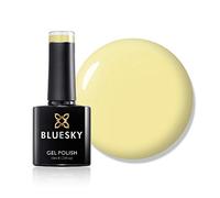 Bluesky Gel Nail Polish 10ml, Virtuoso Air - SS2103, Pale Cream | An off-white nude with the softest hint of yellow, ideal for tidy French tips. High-gloss wear for 21 days.