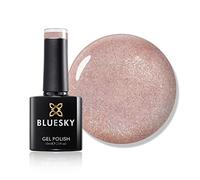 Bluesky Gel Nail Polish 10ml, Wish Upon A Star - CH03, Pink Glitter | Fine shimmer suspended in a rosy base that flashes under light, a party finish that keeps its sparkle for 21 days.