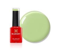 Bluesky Gel Nail Polish 5ml, Benefit Of The Doubt - SS2303, Pale Green | A soft pistachio pastel that feels fresh for spring. The mini bottle is ideal for sampling a seasonal tone.