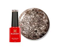 Bluesky Gel Nail Polish 5ml, Luxury Gold - BSH015, Glitter | Dense metallic flakes that cover in one coat, ready for party season on all ten nails or on a single accent.