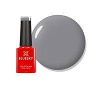 Bluesky Gel Nail Polish 5ml, Medium Grey - QXG546, Slate | A cool concrete tone that suits short, square nails. The mini bottle lets you try it without a full-size spend.