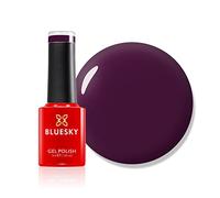 Bluesky Gel Nail Polish 5ml Mini, Plum Wine - CS63, Purple | The same deep berry in a travel-friendly bottle, ideal for trying a colour. Three weeks of chip-free shine.