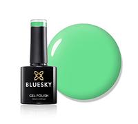 Bluesky Gel Nail Polish, Aqua Marine A084, Bright, Green,Spring Green, Long Lasting, Chip Resistant, 10 ml (Requires Curing Under UV LED Lamp)