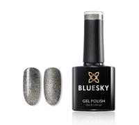 Bluesky Gel Nail Polish, Autumn/Winter 2020 Collection - Himalaya Aw2024, Silver Glitter, Grey, Long Lasting, Chip Resistant, 10 ml (Requires Drying Under UV LED Lamp)