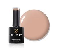Bluesky Gel Nail Polish, AW21, Autumn and Winter 2021 Collection, It Makes You Happy, Aw2102, Nude Peach, Long Lasting, Chip Resistant, 10 ml (Requires Drying Under UV LED Lamp)