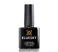 Bluesky Gel Nail Polish, Blossom Base Coat, Clear, 10ml, Floral Nail Art Gel (Requires Curing Under UV LED Lamp)