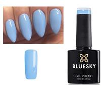 Bluesky Gel Nail Polish Blue Baby Blue Color Sky Queen Spring Summer UV LED Soak Off 10ml (Requires Drying under LED/UV Lamp)