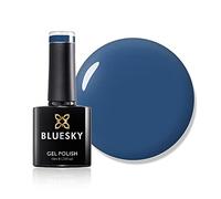 Bluesky Gel Nail Polish, Blue Rapture 80558, Blue, Dark,Winter Long Lasting, Chip Resistant, 10 ml (Requires Drying Under UV LED Lamp)