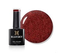 Bluesky Gel Nail Polish, Brass Band Vip05, Dark Brown Glitter, Long Lasting, Chip Resistant, 10 ml (Requires Curing Under UV LED Lamp)