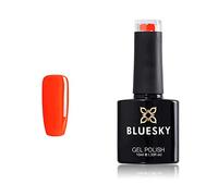 Bluesky Gel Nail Polish, Burlesque Neon22, Bright, Colour, Orange,Tiger Long Lasting, Chip Resistant, 10 ml (Requires Drying Under UV LED Lamp)