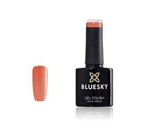 Bluesky Gel Nail Polish, Coral Orange, Sc36, Long Lasting, Chip Resistant, 10 ml (Requires Curing Under UV LED Lamp)