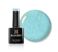 Bluesky Gel Nail Polish, Crystal Light Mint Green Sj08, Glitter, Long Lasting, Chip Resistant, 10 ml (Requires Drying Under UV LED Lamp)