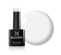 Bluesky Gel Nail Polish, Diamond White Cs61, Bright, Porcelain,White Long Lasting, Chip Resistant, 10 ml (Requires Drying Under UV LED Lamp)