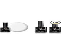 Bluesky Gel Nail Polish, Diamond White, Porcelain,White and No Wipe Top Coat and Base Coat, Soak Off LED UV Gel Nail Polish Set, Long Lasting, Shiny, High Gloss Finish, Clear, 2 x 10ml