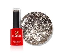 Bluesky Gel Nail Polish, Gold Indulgence, Mini, S12N, Gold, Long Lasting, Chip Resistant, 5ml (Requires Drying Under UV LED Lamp)