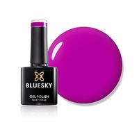 Bluesky Gel Nail Polish, Gothic Grape Neon11, Bright, Colour, Hot, Pink, Long Lasting, Chip Resistant, 10 ml (Requires Drying Under UV LED Lamp)