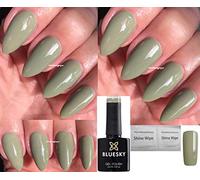 Bluesky Gel Nail Polish GREEN OLIVE COLOR IVY 1908 UV LED Soak Off 10ml (Requires Drying under LED/UV Lamp)