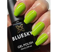 Bluesky Gel Nail Polish LIME GREEN SPRING SUMMER ON THE ROPES SS2102 UV LED Soak Off 10ml (Requires Drying under UV/LED Lamp)