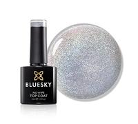 Bluesky Gel Nail Polish, Magnetic Holo Top Coat, Clear, Long Lasting, Chip Resistant, 10 ml (Requires Curing Under UV LED Lamp)