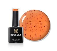 Bluesky Gel Nail Polish, Mango Tango Sum1924, Glitter, Orange, Smoothie Long Lasting, Chip Resistant, 10 ml (Requires Drying Under UV LED Lamp)
