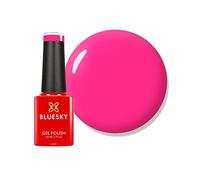 Bluesky Gel Nail Polish Mini 5ml, Shocking Pink - NEON12 | A high-voltage fuchsia that stays loud from beach to evening. Cures to a hard, glassy finish in 60 seconds.