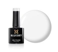 Bluesky Gel Nail Polish, Misty D275, Light, Pearl, White Long Lasting, Chip Resistant, 10 ml (Requires Drying Under UV LED Lamp)