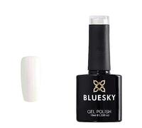Bluesky Gel Nail Polish, Moonlight and Roses 80528, White, Long Lasting, Chip Resistant, 10 ml (Requires Drying Under UV LED Lamp)