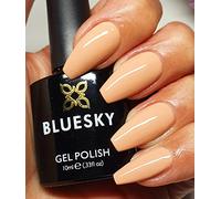 Bluesky Gel Nail Polish NUDE PEACH IT MAKES YOU HAPPY AW2102 Autumn Winter 2021 Color, Chip Resistant, 10 ml (Requires Drying Under UV LED Lamp) …