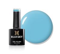 Bluesky Gel Nail Polish, Ocean A093, Light Blue, Sky, Long Lasting, Chip Resistant, 10 ml (Requires Drying Under UV LED Lamp)