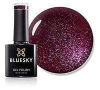 Bluesky Gel Nail Polish, Perfect Purple LT081, Purple Glitter, Long Lasting, Chip Resistant, 10 ml (Requires Drying Under UV LED Lamp)