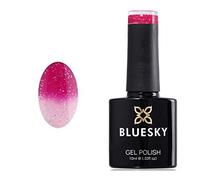 Bluesky Gel Nail Polish PINK GLITTER COLOR CHANGE CHAMELEON TC103 NAIL UV LED Soak Off 10ml (Requires Drying under UV/LED Lamp) Changes from pink to light pink with temperature