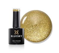 Bluesky Gel Nail Polish, Platinum 02, Good as Gold, 10 ml Long Lasting, Chip Resistant, 10 ml (Requires Drying Under UV LED Lamp)