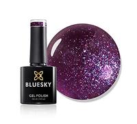 Bluesky Gel Nail Polish, Purple Lavender Yyf07, Bright, Glitter, Purple, Long Lasting, Chip Resistant, 10 ml (Requires Drying Under UV LED Lamp)
