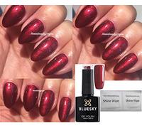 Bluesky Gel Nail Polish Red Crimson Sash Red Crimson Tide 80585 UV LED Soak Off 10ml