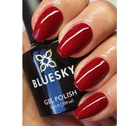 Bluesky Gel Nail Polish RED DEMON DEEP RED DC28 Soak Off Gel Polish, Requires Drying Under UV or LED Lamp
