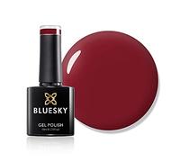 Bluesky Gel Nail Polish, Red Sky Night A080, Bright, Crimson, Red, Long Lasting, Chip Resistant, 10 ml (Requires Curing Under UV LED Lamp)