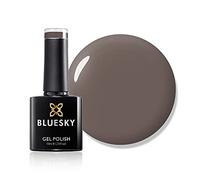 Bluesky Gel Nail Polish, Rubble 80534, Light, Sepia, Tan, Long Lasting, Chip Resistant, 10 ml (Requires Drying Under UV LED Lamp)