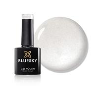 Bluesky Gel Nail Polish, Silver Glitter, A046, Long Lasting, Chip Resistant, 10 ml (Requires Curing Under UV LED Lamp)
