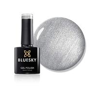 Bluesky Gel Nail Polish, Spring 2021 Collection, Move With Grace Ss2110, 10 ml, Silver, Metallic, Shimmer (Requires Curing Under LED or UV Lamp)