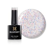 Bluesky Gel Nail Polish, Sprinkles Sr24, Daisy, Glitter, Light,White 10 ml (Requires Curing Under UV LED Lamp)