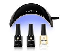 Bluesky Gel Nail Polish Starter Kit with Professional 24W Uv Led Lamp, Top & Base Coat Set 5Ml, Cuticle Oil 5Ml