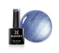 Bluesky Gel Nail Polish, Summer 2021 Collection, Opening Night Ss2124, 10 ml Blue, Shimmer, Metallic (Requires Curing Under LED or UV Lamp)