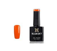 Bluesky Gel Nail Polish, Sunset Orange A087, Bright, Long Lasting, Chip Resistant, 10 ml (Requires Curing Under UV LED Lamp)