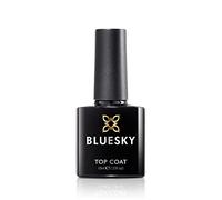 Bluesky Gel Nail Polish, Top Coat, Clear, Long Lasting, Chip Resistant, 10 Ml (Requires Curing Under UV LED Lamp)